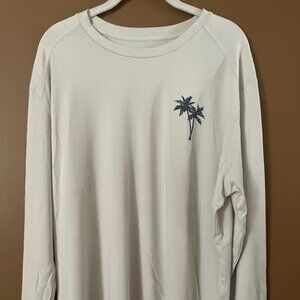 Men's Margaritaville Long Sleeve Water Resistant UPF 50+ Shirt Size XL NWT